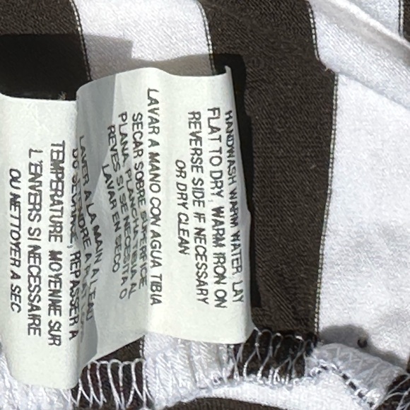 bebe Stripe Tank Size M - Picture 5 of 7